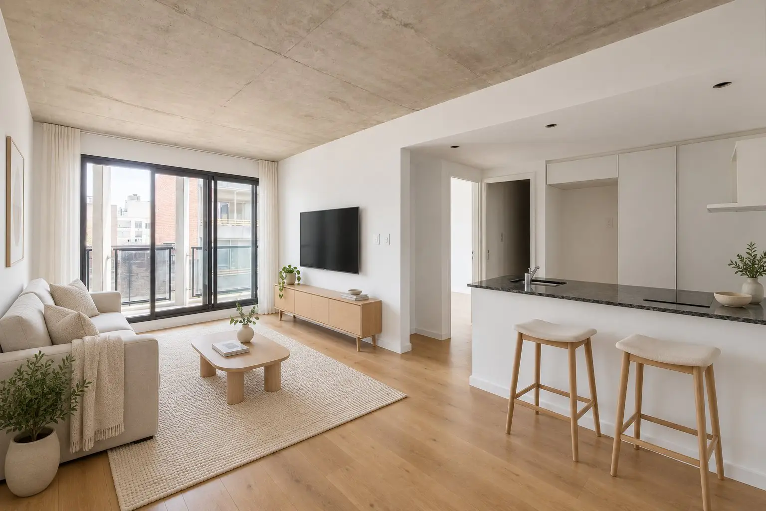 Departamento de 1 dormitorio en venta a estrenar - Edificio DOZ, Zeballos y Dorrego